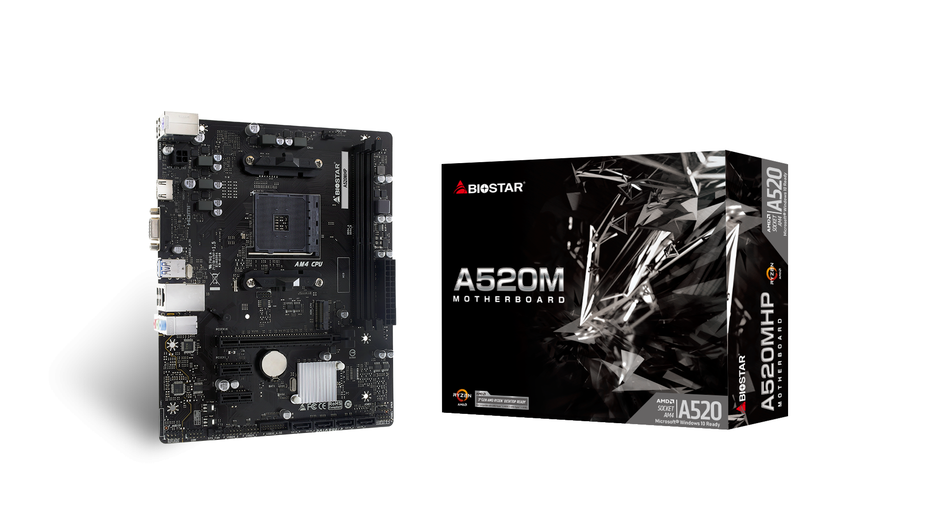 Дънна платка Biostar A520MHP AM4
