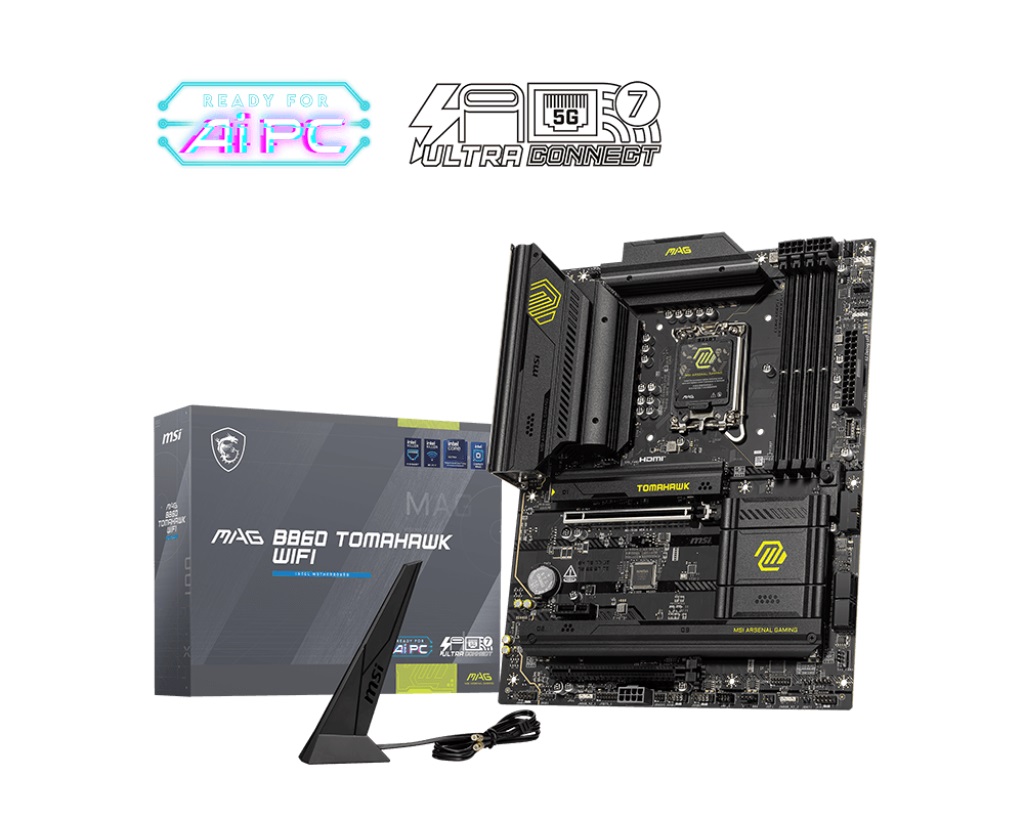 Carte mère MSI MAG B860 TOMAHAWK WIFI LGA1851