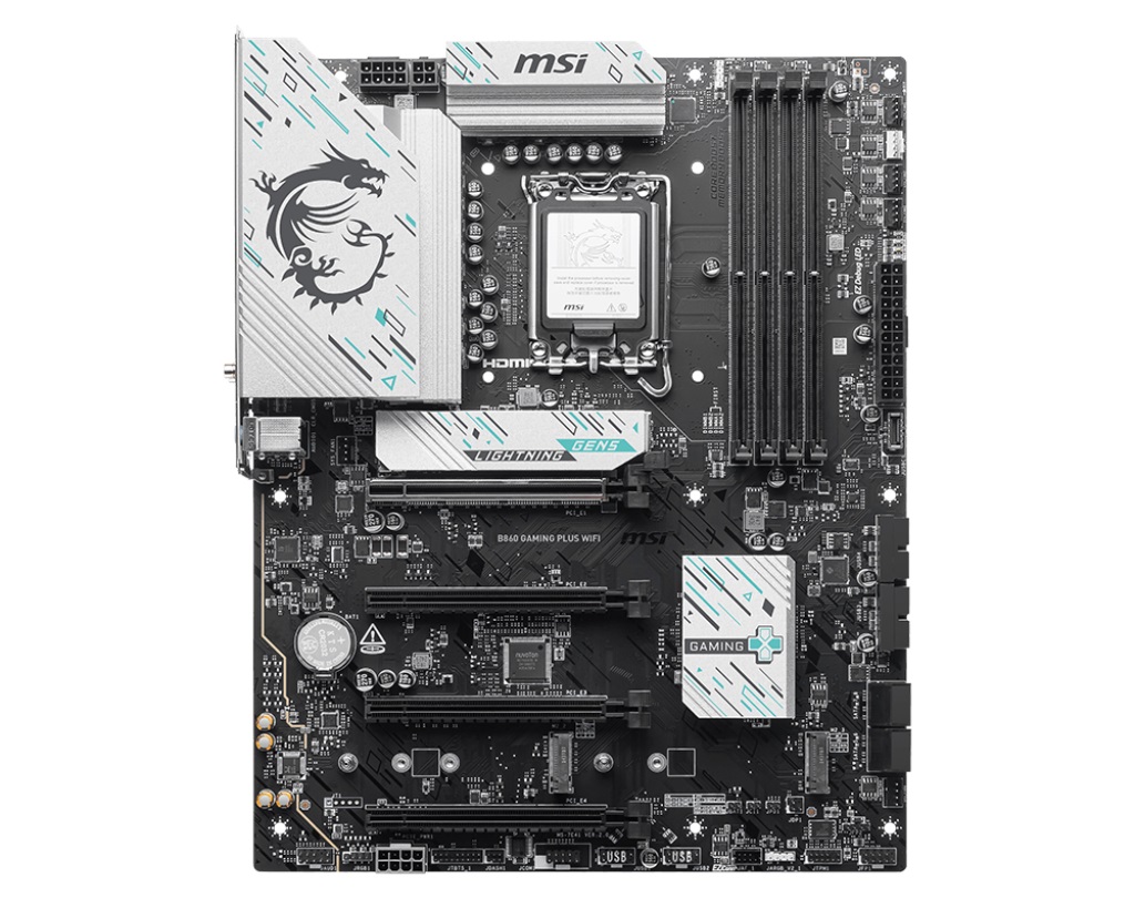 Дънна платка MSI B860 GAMING PLUS WIFI LGA1851