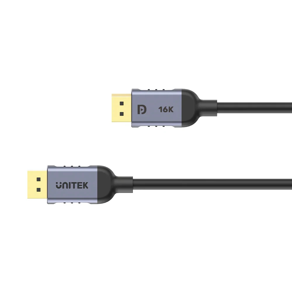 Unitek кабел Display Port 2.1 DP M / M - 8K@120Hz, Black - C1626GY-2M