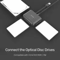 Unitek Кабел USB to IDE+SATA - SmartLink Trinity - Y-3324