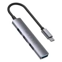 Unitek хъб USB3.0/2.0 HUB 4 port - USB-C input - H1208B
