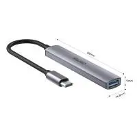 Unitek хъб USB3.0/2.0 HUB 4 port - USB-C input - H1208B