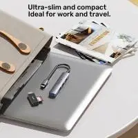 Unitek хъб USB3.0/2.0 HUB 4 port - USB-C input - H1208B