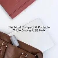 Unitek докинг станция Docking Station Type-C 5-in-1 - uHUB P5 Trio D1051A - USB-C PD100W x 1, HDMI x 2, VGA, USB3.0 x 1