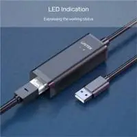 Unitek адаптер USB to LAN 100Mbps black - Y-1468