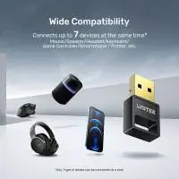 Unitek блутут адаптер Bluetooth 5.3 USB adapter, black - B105B