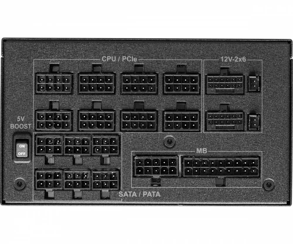 Захранване Asrock TC-1650T 1650W 80 Plus Titanium ATX 3.1 PCIe 5.1 Cybenetics Fully Modular PSU
