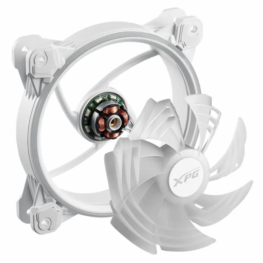 Вентилатор ADATA HURRICANE 120 ARGB PWM White