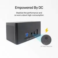 Unitek докинг станция Storage - HDD/SSD Dock - 2.5 and 3.5 inch USB3.0 - Y-1078