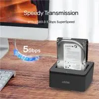 Unitek докинг станция Storage - HDD/SSD Dock - 2.5 and 3.5 inch USB3.0 - Y-1078