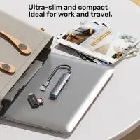 Unitek хъб USB3.0/2.0 HUB 4 port uHUB Q4 - USB-A input - USB3.0 x 1, USB2.0 x 3 - H1208A