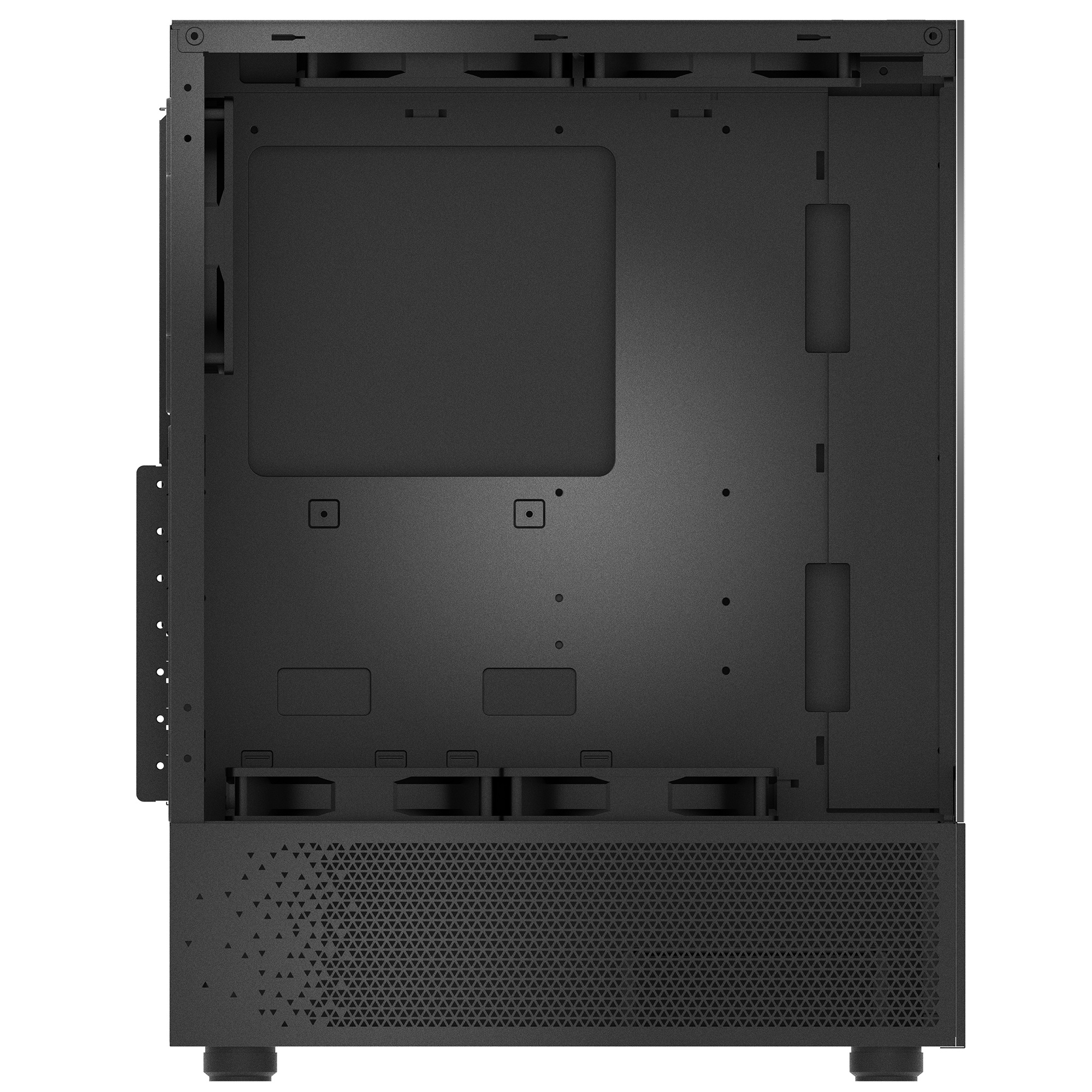 Кутия ADATA INVADER X MINI Black Mid-Tower Case, 5 x 120 mm ARGB Fans