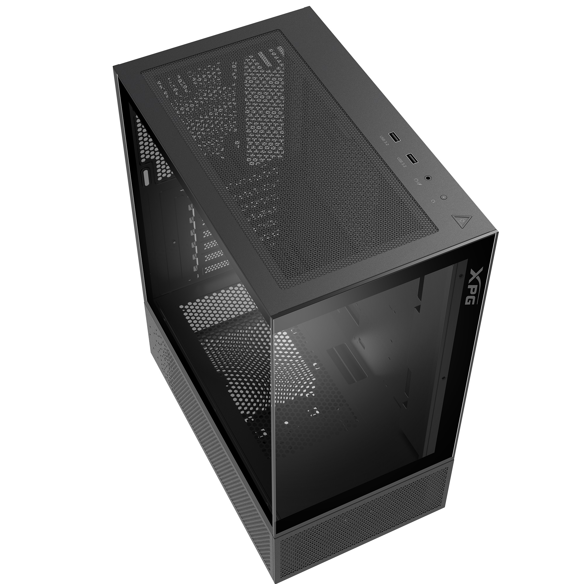 Кутия ADATA INVADER X MINI Black Mid-Tower Case, 5 x 120 mm ARGB Fans