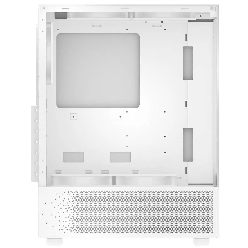 Кутия ADATA INVADER X MINI White Mid-Tower Case, 5 x 120 mm ARGB Fans