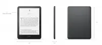 eBook четец Kindle Paperwhite Signature Edition 7", 32GB, 2024, 12 генерация, IPX8, metalilic rasberry