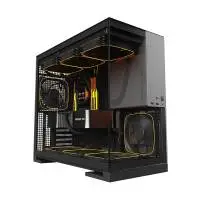Кутия Geometric Future Model 5 Black/Grey Case EATX, 5 x 140 mm aRGB fans included