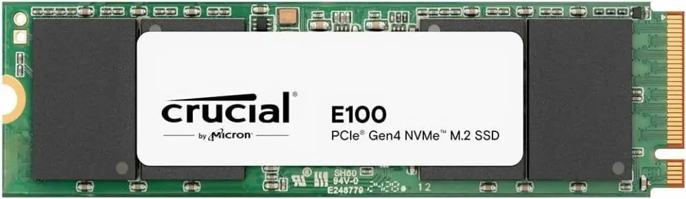 Диск SSD Crucial E100 480GB M.2 2280 NVMe PCe Gen4x4 - CT480E100SSD8