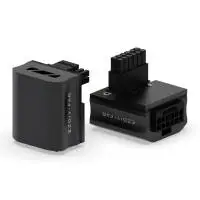 EZDIY-FAB адаптер за видеокарта 12VHPWR 600W - RVS 90&deg; Black