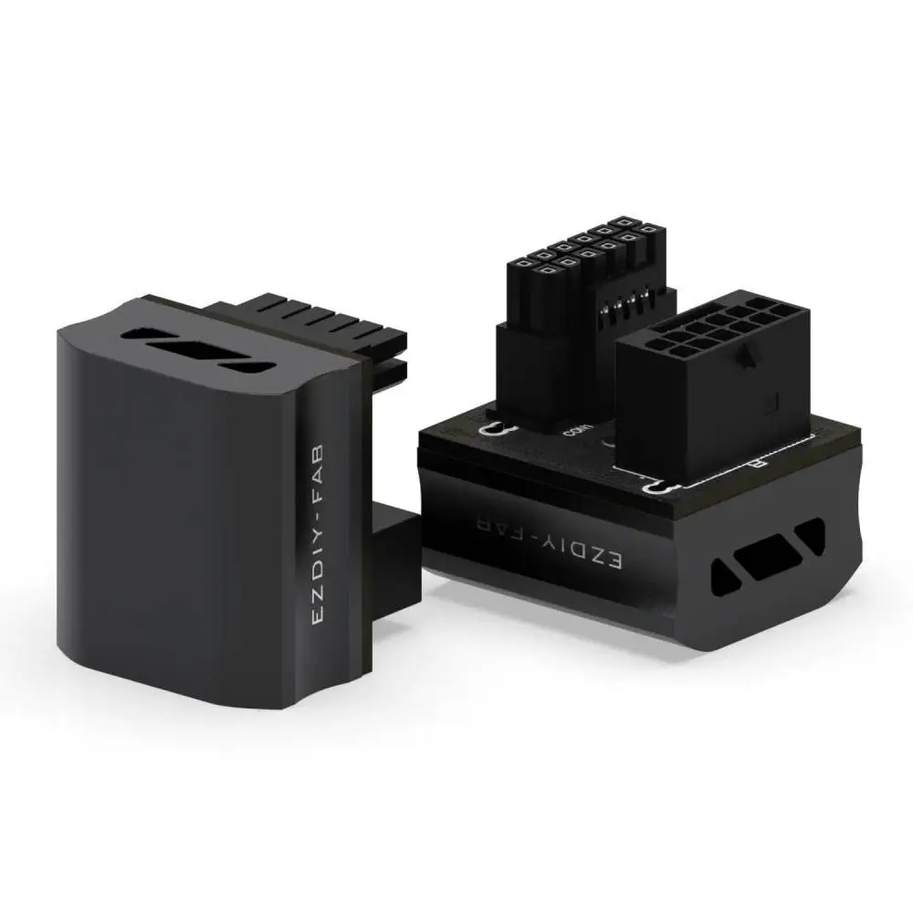 EZDIY-FAB адаптер за видеокарта 12VHPWR 600W - STD 180&deg; Black