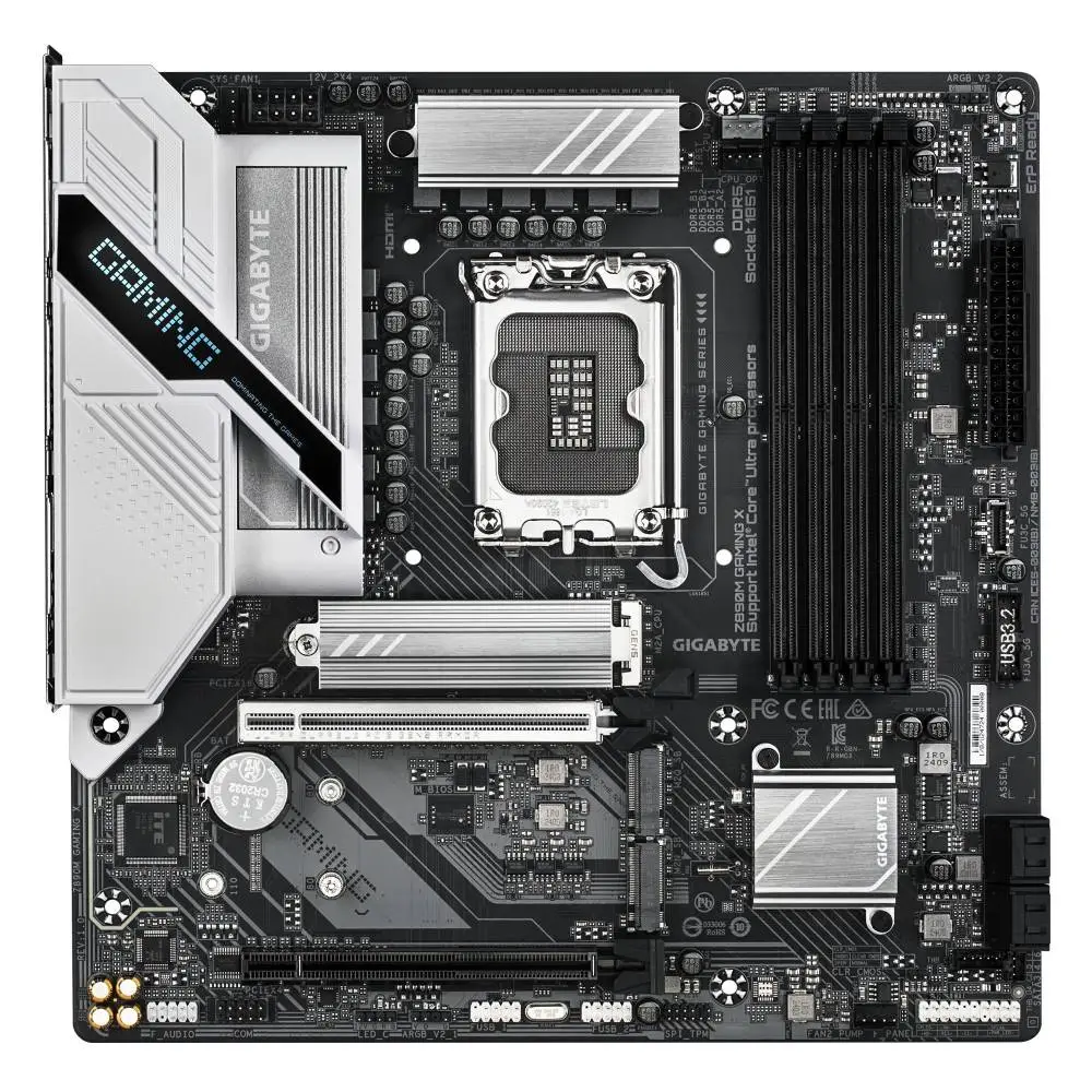 Дънна палтка Gigabyte Z890M A GAMING X LGA1851