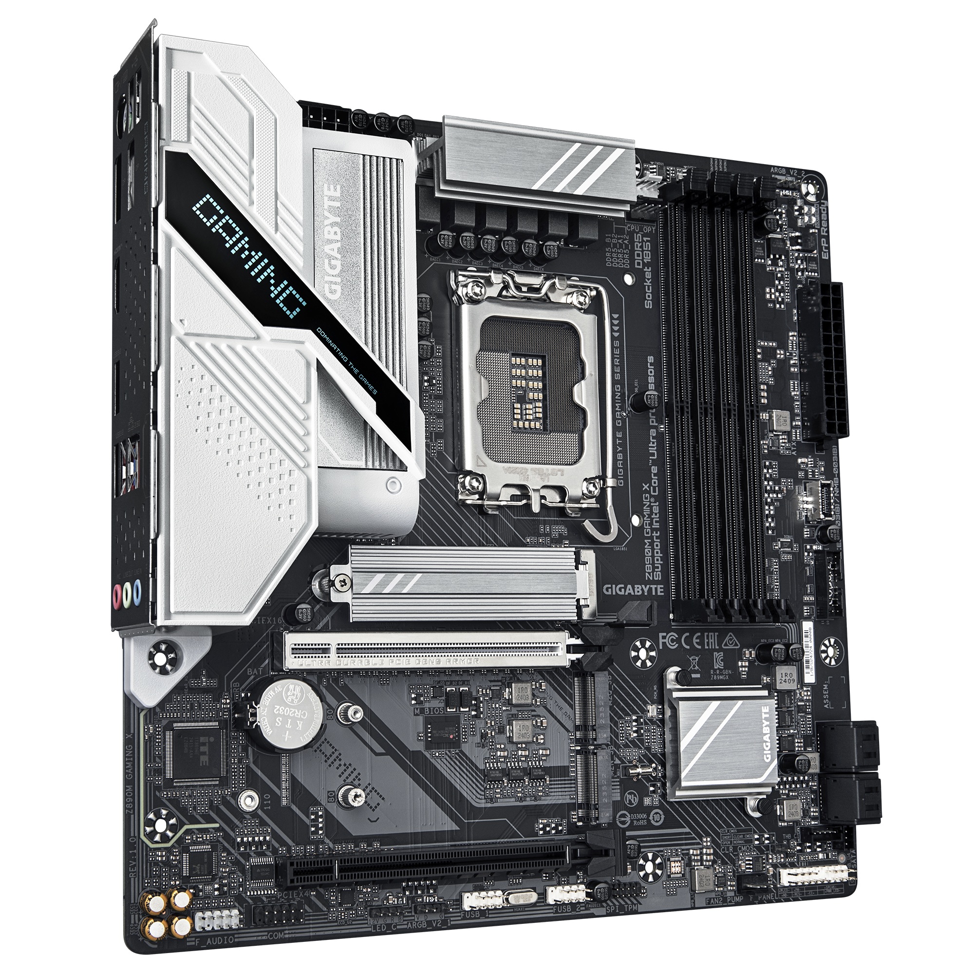 Дънна палтка Gigabyte Z890M A GAMING X LGA1851