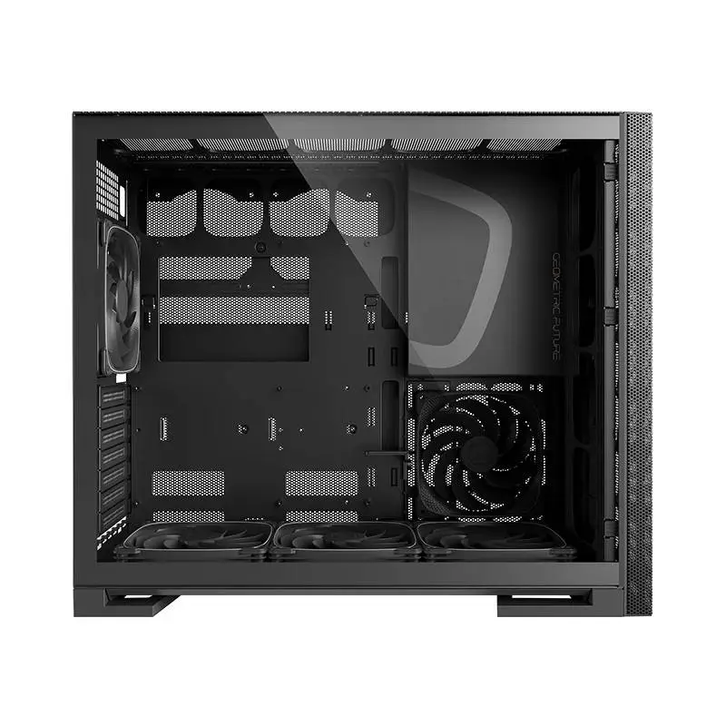 Кутия Geometric Future Model 5 Vent Black Case EATX - 5 x 140 mm aRGB fans included