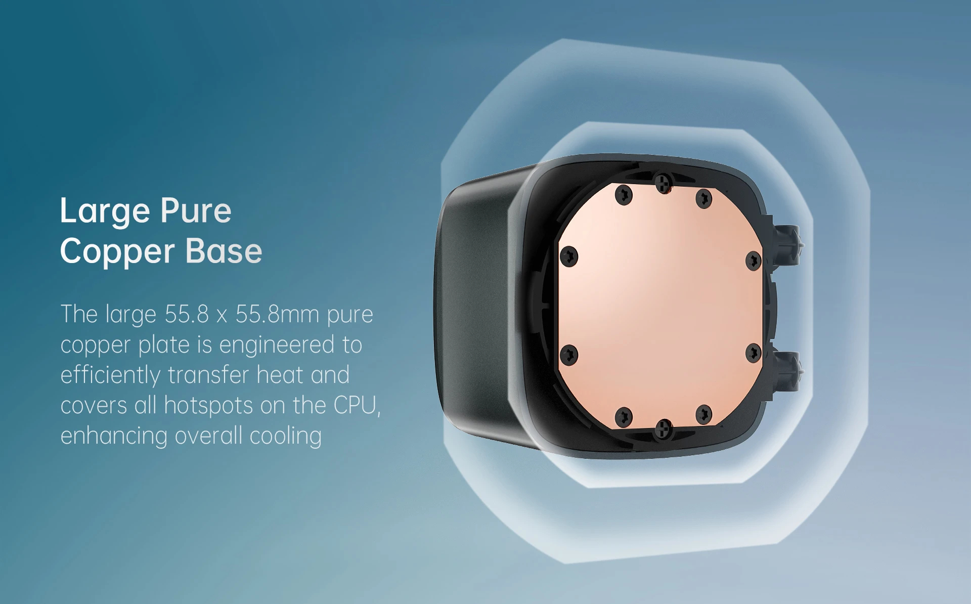 Водяное охлаждение Geometric Future Eskimo Pro 360 White Water Cooling ARGB