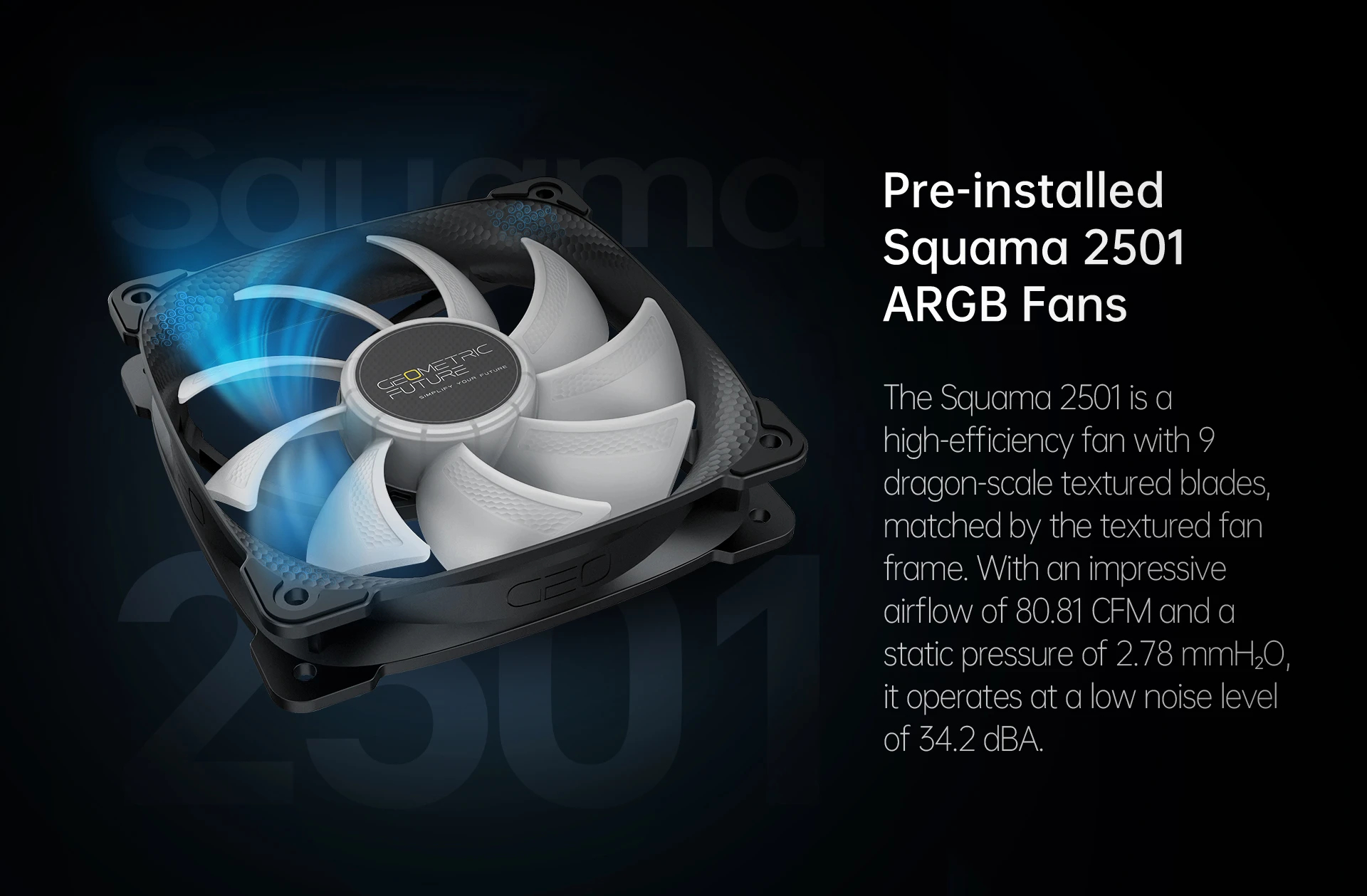 Водяное охлаждение Geometric Future Eskimo Pro 360 White Water Cooling ARGB