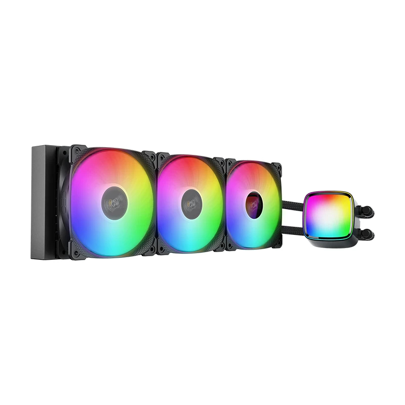 Водно охлаждане Geometric Future Eskimo Pro 360 Black Water Cooling ARGB