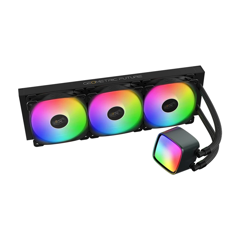 Водно охлаждане Geometric Future Eskimo Pro 360 Black Water Cooling ARGB