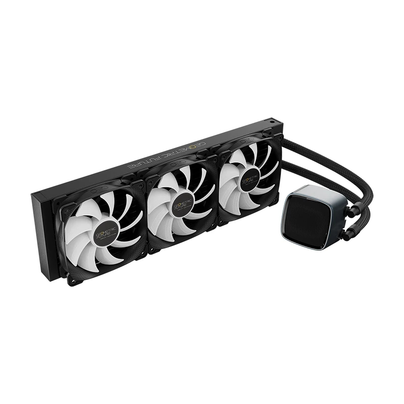 Водно охлаждане Geometric Future Eskimo Pro 360 Black Water Cooling ARGB