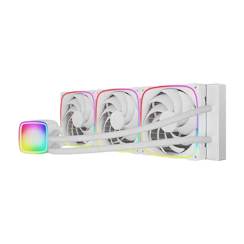 Водно охлаждане Geometric Future Eskimo Pro 420 White Water Cooling ARGB