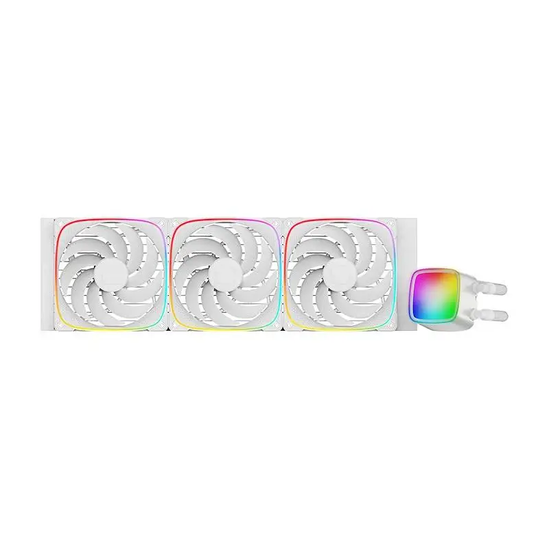 Водно охлаждане Geometric Future Eskimo Pro 420 White Water Cooling ARGB