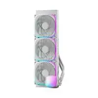 Водно охлаждане Geometric Future Eskimo Pro 420 White Water Cooling ARGB