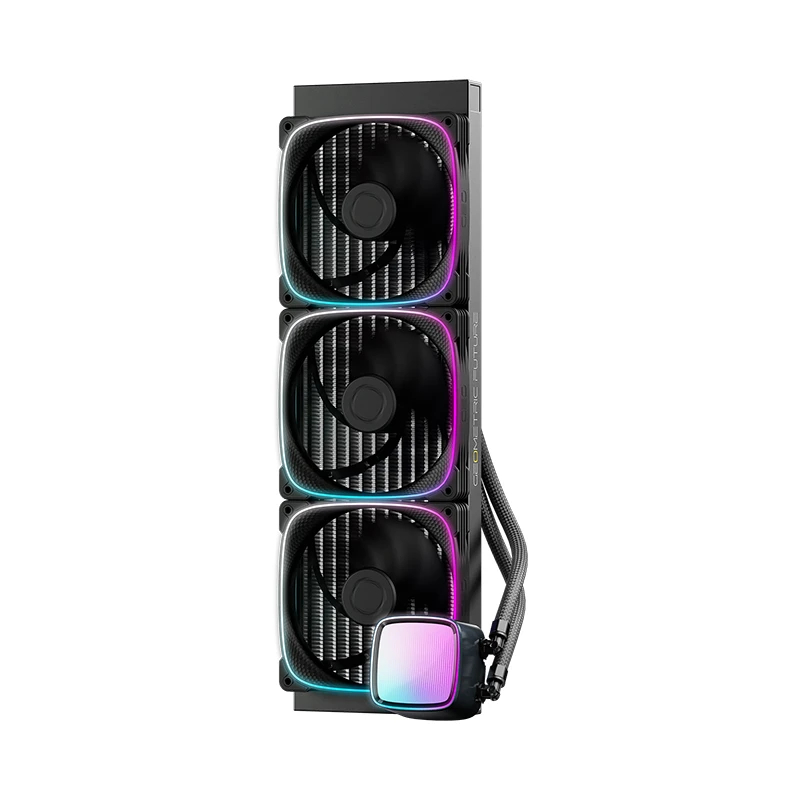 Водно охлаждане Geometric Future Eskimo Pro 420 Black Water Cooling ARGB