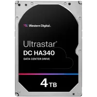 Твърд диск WD Ultrastar DC HA340 4TB 512e SE 3.5" 256MB 7200rpm SATA - WUS721204BLE6L4