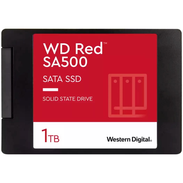 Диск SSD WD Red SA500 1TB 2.5" SATAIII 6Gb/s - WDS100T1R0A
