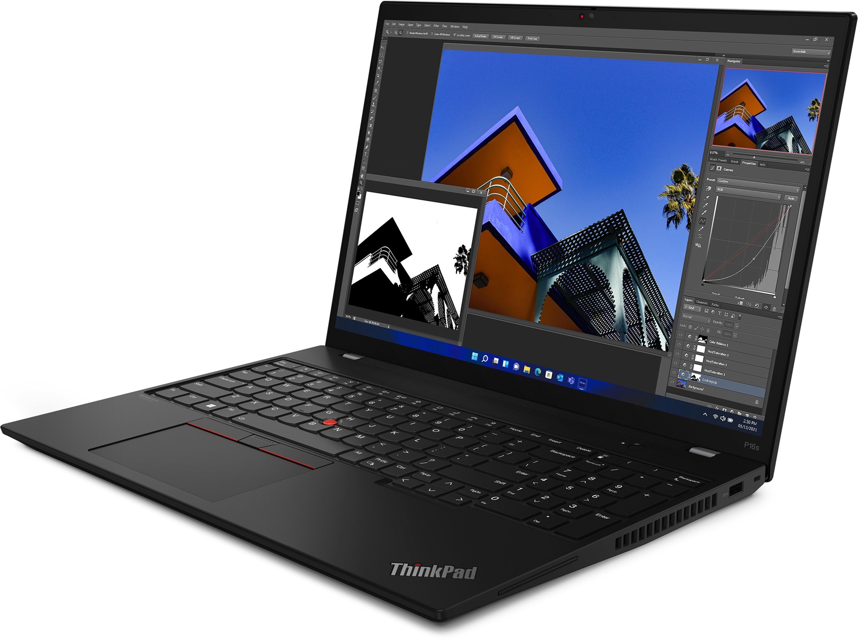 Лаптоп Lenovo ThinkPad P16s G2 - 21K90004BM
