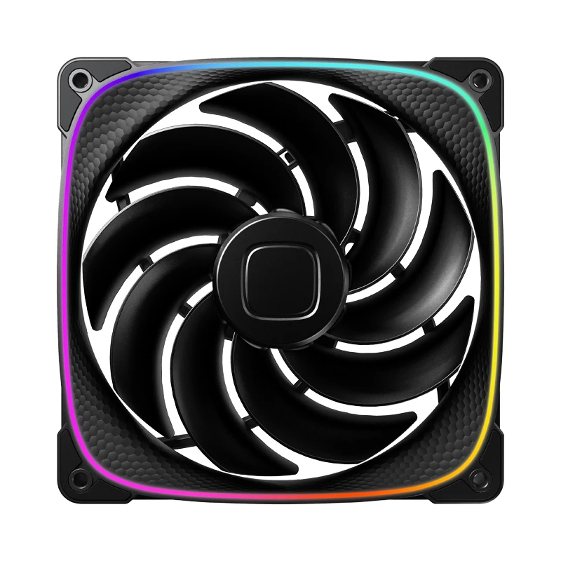 Вентилатори Geometric Future Squama 2503RB-14 Black Reversed 140mm Fan Pack 3-in-1