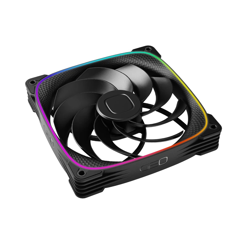 Вентилатори Geometric Future Squama 2503RB-14 Black Reversed 140mm Fan Pack 3-in-1