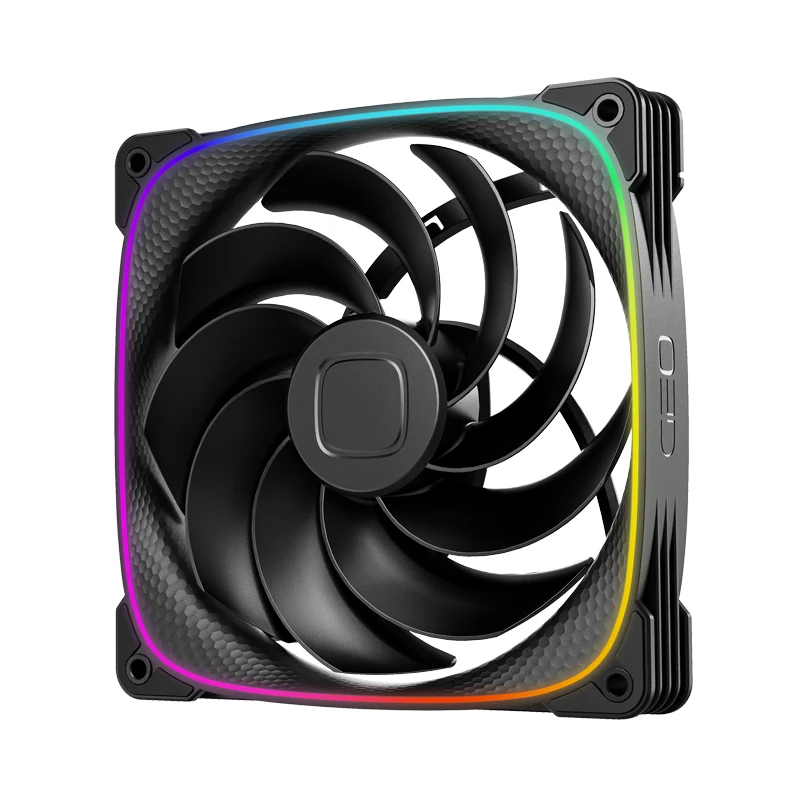Вентилатори Geometric Future Squama 2503RB-14 Black Reversed 140mm Fan Pack 3-in-1