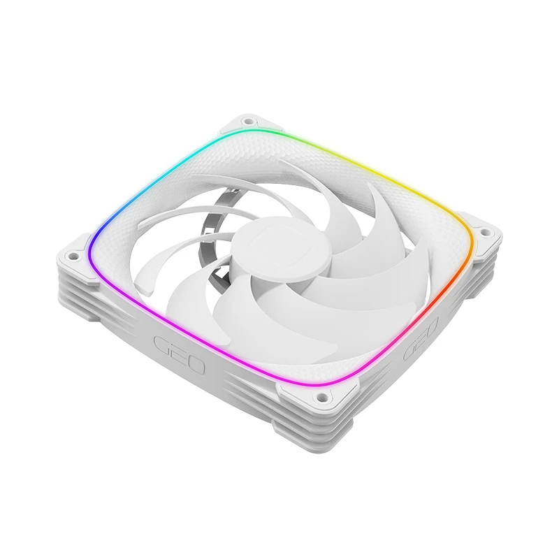 Вентилатор Geometric Future Squama 2503W-14, 140mm, ARGB, White