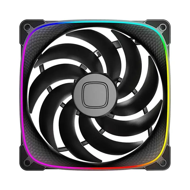 Вентилатор Geometric Future Squama 2503B-14, 140mm, ARGB, Black