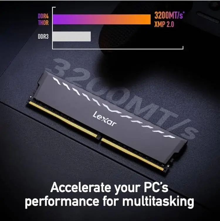 Μνήμη Lexar THOR 16GB (2x8GB) DDR4 3200MHz CL16 - LD4BU008G-R3200GDXG