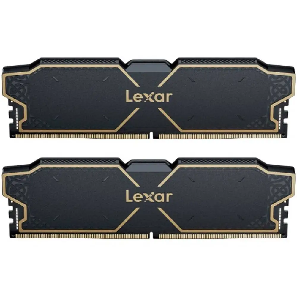 Памет Lexar THOR 32GB (2x16GB) DDR5 6000MHz CL38 Black XMP/EXPO - LD5U16G60C38LG-RGD