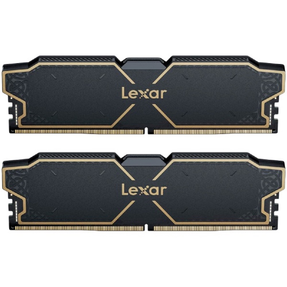Памет Lexar THOR 32GB (2x16GB) DDR5 6000MHz CL38 Black XMP/EXPO - LD5U16G60C38LG-RGD
