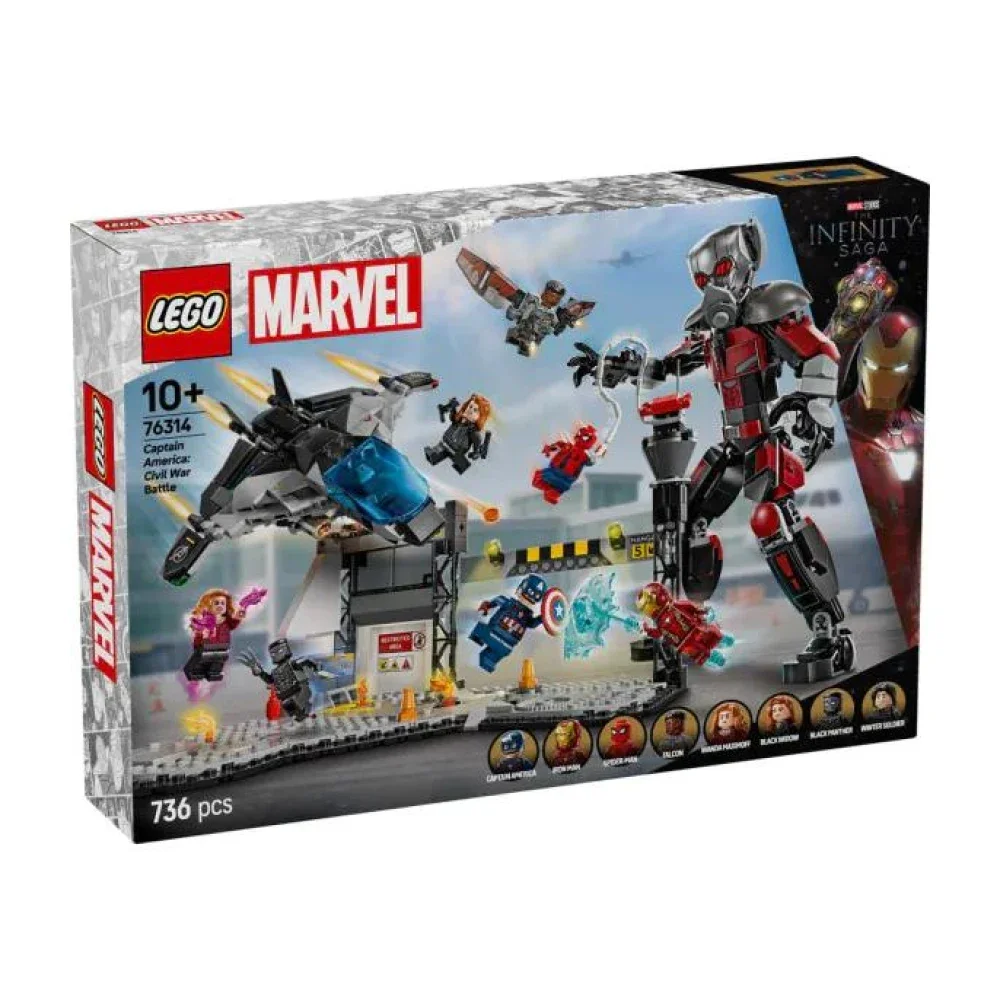 LEGO Super Heroes Marvel Captain America: Civil War action duel- 76314