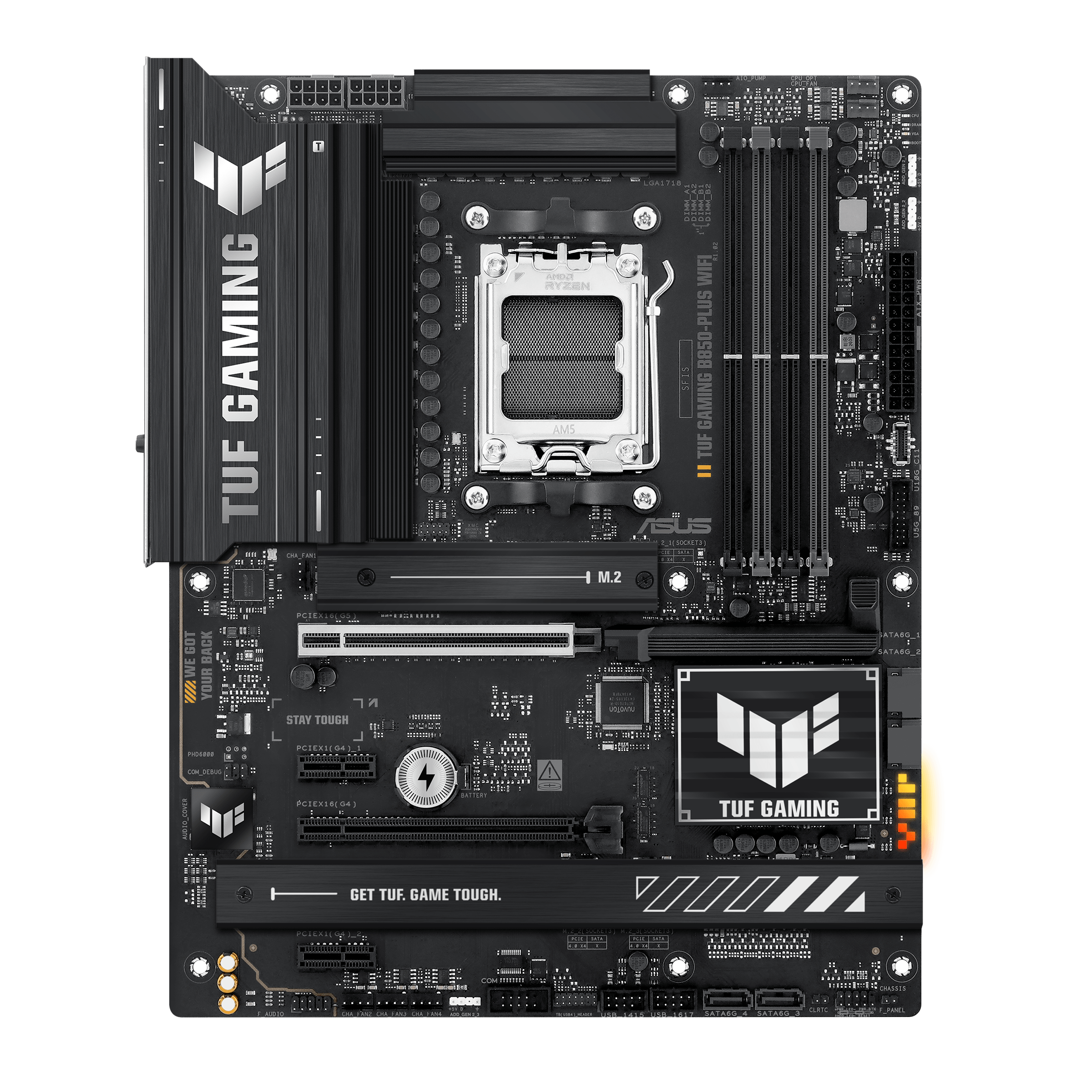 Дънна платка ASUS TUF GAMING B850-PLUS WIFI AM5
