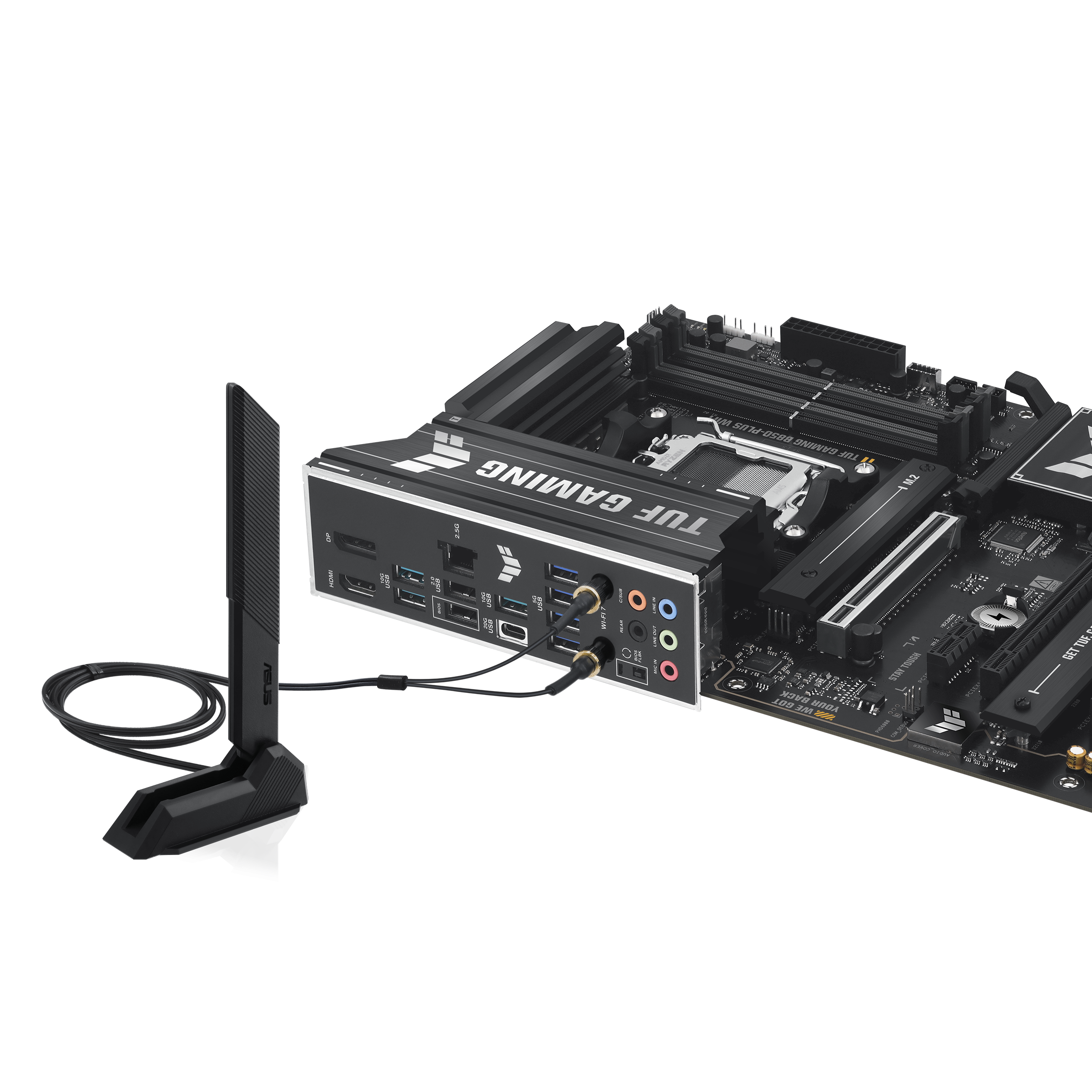 Дънна платка ASUS TUF GAMING B850-PLUS WIFI AM5